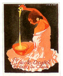 Spanish olive oil poster
